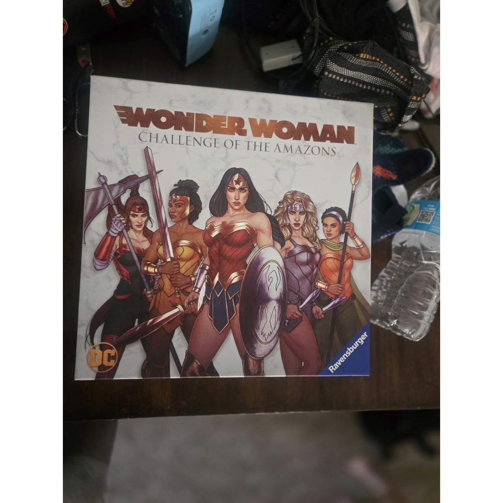 Wonder Woman Challenge of the Amazons Ravensburger DC Board Game Complete
